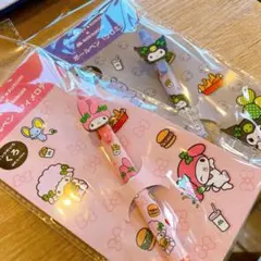 モス バーガー マイメロディ クロミ ボールペン 2点セット 匿名 マイメロ