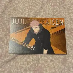 呪術廻戦 死滅回游 アニメイト ストレッチ 特典 ビジュアルカード 虎杖悠仁 ①
