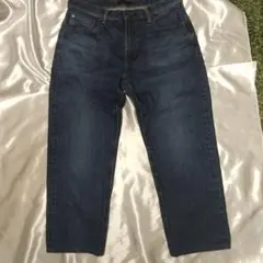 UNIQLO レギュラーフィットテーパードジーンズ　W34 メンズ　デニム