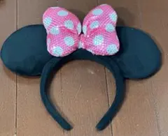 ミニーマウス風カチューシャ