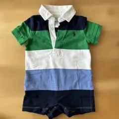 Ralph Lauren ポロシャツスタイルロンパース 9M
