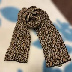 レオパード柄　マフラー