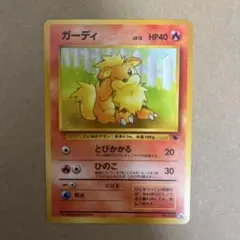 ガーディ イントロパック　ポケモンカード