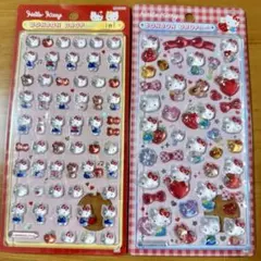 《サンリオ》正規品/ボンボンドロップシール/サンリオ第二弾/ハローキティ/赤　2