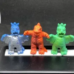 ウルトラマン　怪獣消しゴム　パチ消し3体セット