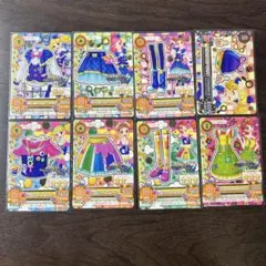 アイカツカード　チョコポップスクープコーデ・虹色ユニークコーデ(排出版)+おまけ