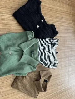 【即購入OK】Dazy sheen ボーダー Tシャツ 2XLのサムネイル