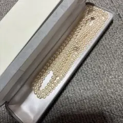 ホワイト真珠ネックレス