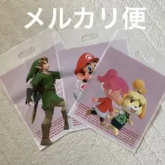 ニンテンドーストア OSAKA ショッパー 3枚 マリオ どうぶつの森 ゼルダ