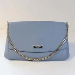 kate spade ライトブルー ショルダーバッグ