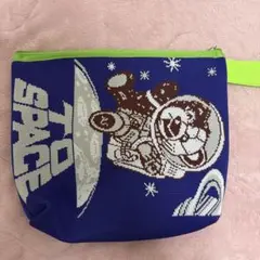 【美品】アズノウアズ　宇宙飛行士デザインポーチ
