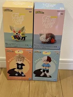 ヒロアカ　僕のヒーローアカデミア Fluffy Puffy ちあぴこ 4個セット