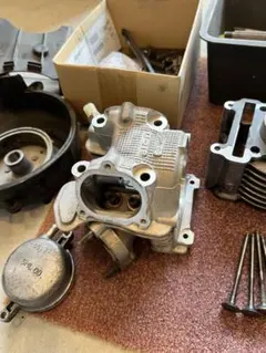 KH250 腰上 フルセット シリンダー ヘッド ピストン マニホールド 等