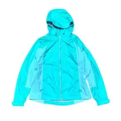 L.L.Bean ナイロン レインジャケット フード付 防水 ブルー XSのサムネイル