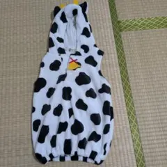 CROISSANCE BEBE 牛柄 ベスト 80cm
