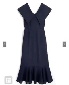 グレイル　ビッグカラーマーメイドワンピース[tg630] GRL