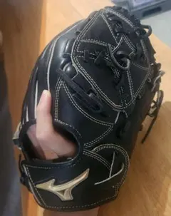 グローバルエリート　軟式野球グローブ ブラックのサムネイル