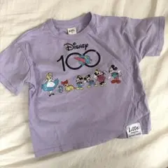 リトシー　しまむら　ディズニー　100周年　Tシャツ　90