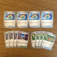 ポケモンカードポケパッド4枚セットミアレシティ4枚セットエネはたき4枚セトM3