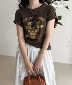fredy emue ヴィンテージライクピグメントTシャツのサムネイル