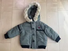 《新品未使用》ファー付きアウター 80cm