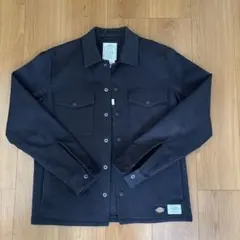 THE CRIMIE ブラック シャツジャケット US MEN XS
