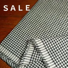 E43◇ｓａｌｅ◇cotton:ギンガムチェック2㍍