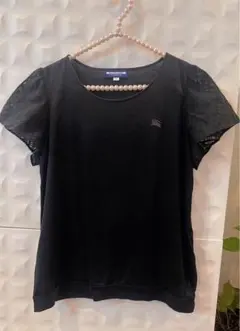 BLUE LABEL BURBERRY 半袖カットソー ブラック 38