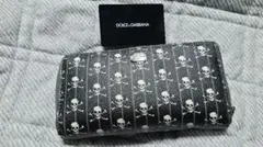 Dolce & Gabbana スカルプリント長財布