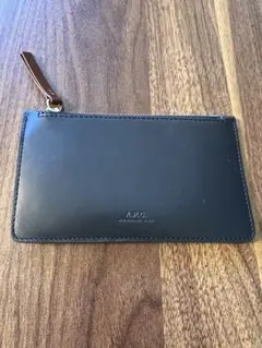 A.P.C. フラグメントケース ブラック　レザー　カードケース　ウォレット