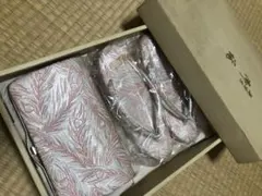 ピンク系 和装用バッグと草履セット本日限定値下げ