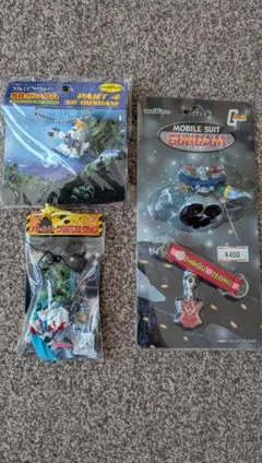 機動戦士ガンダム　SD　シリーズ　まとめ売り　当時物　ストラップ　キーホルダー