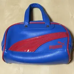 プーマ PUMA ハンドバッグ 青 赤