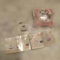 は*☆様 mofusand×くら寿司 アクリルステッカー クッションチャーム