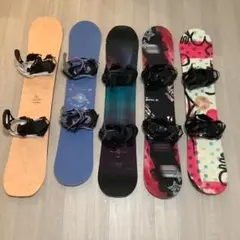 スノーボードセット レディース