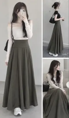 ROPE' PICNIC 2WAY ワンピース スカート ストレッチ 38