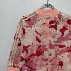 adidas アディダス ジャージ トラックジャケット 刺繍ロゴ 古着