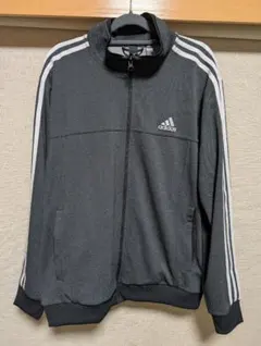 adidas ジャージジャケット A/XL グレー
