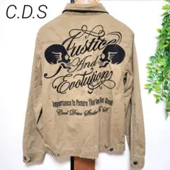 C.D.S クールドライブストライカージャケット 刺繍 ペイズリー バイク 希少