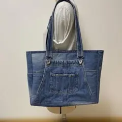 デニムリメイクバッグ