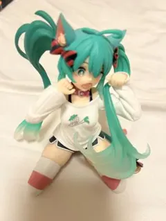 【中身のみ】初音ミク　Desktop Cute フィギュア　猫耳Tシャツver.