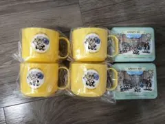 プラスチックコップ　アメニティキット缶　ディズニーランドホテル