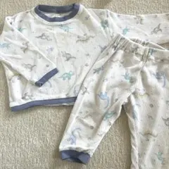 après les cours 恐竜柄 ベビーパジャマ 80