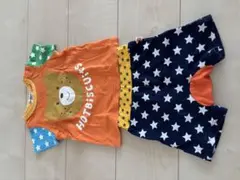 HOT BISCUITS ライオンTシャツと星柄ショーツ 70のサムネイル