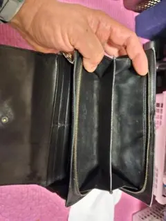 ボッテガヴェネタヘビ柄レザー長財布