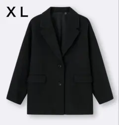 GU コージーメルトンハーフコート XL ブラック