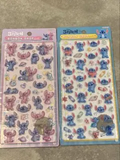 【正規品】ボンボンドロップシール スティッチ＆エンジェル らくがき　スティッチ