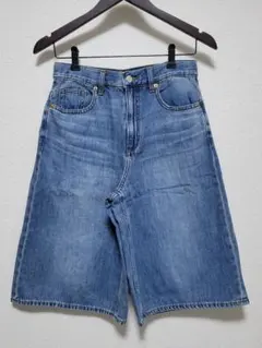 GU デニム ハーフパンツ