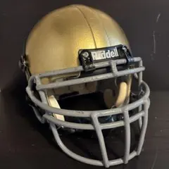 Riddell ゴールド ヘルメット - メルカリ
