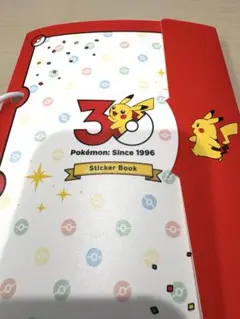ポケモンセンター出張所 ステッカーブック 30周年 ポケモン シール帳